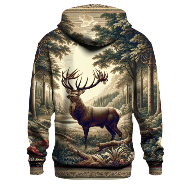 Majestic Stag's Realm Hoodie