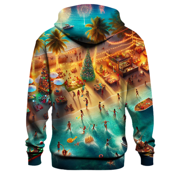 Christmas on a Tropical Island Hoodie