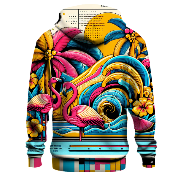 Funky Tropical Vibes Hoodie