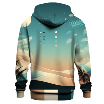 Twilight Oasis Gradient Hoodie