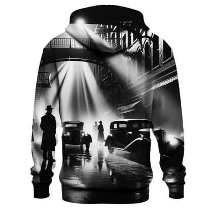 Vintage Film Noir Hoodie