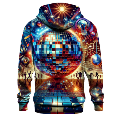 Disco Groove Explosion Hoodie