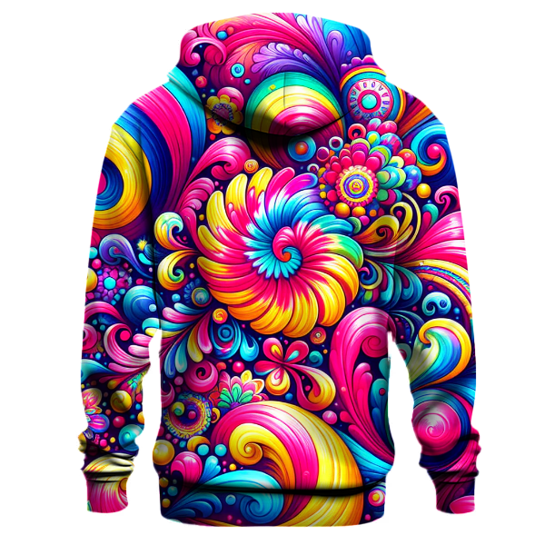 Funky Summer Tie-Dye Hoodie