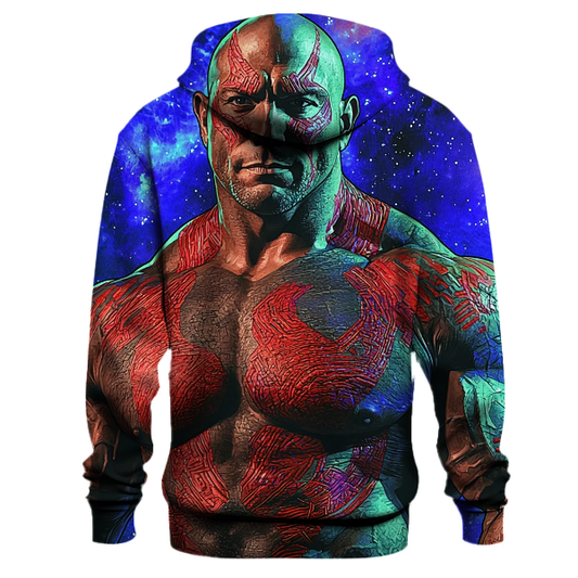 Dave Bautista: Stalwart Guardian of the Drax Domain Hoodie