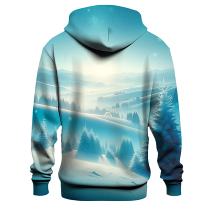 Frosted Winter Gradient Hoodie