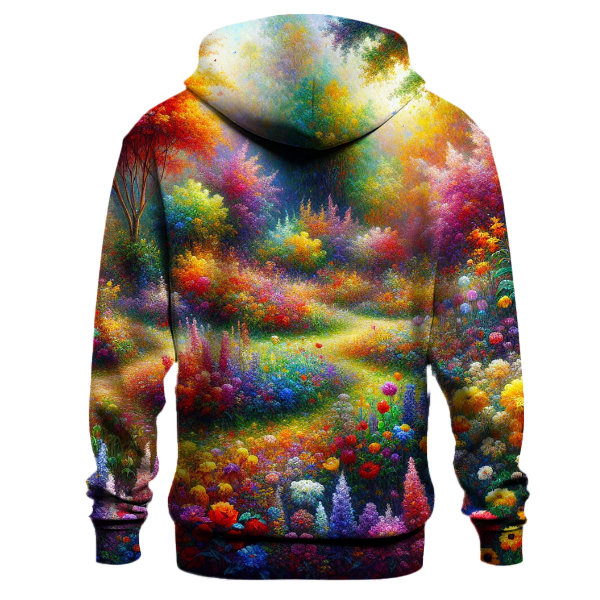 Radiant Floral Delight Hoodie