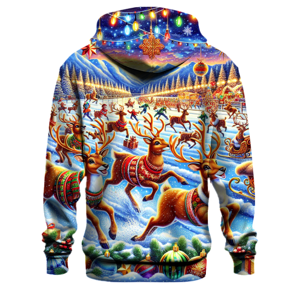 Reindeer Games Fun Hoodie