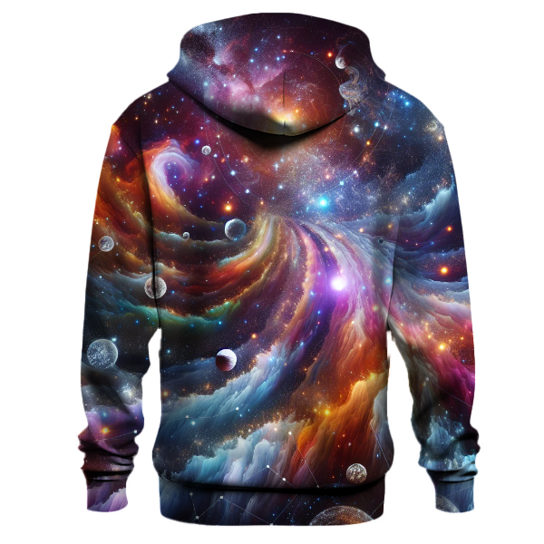 Celestial Harmony Cascade Hoodie