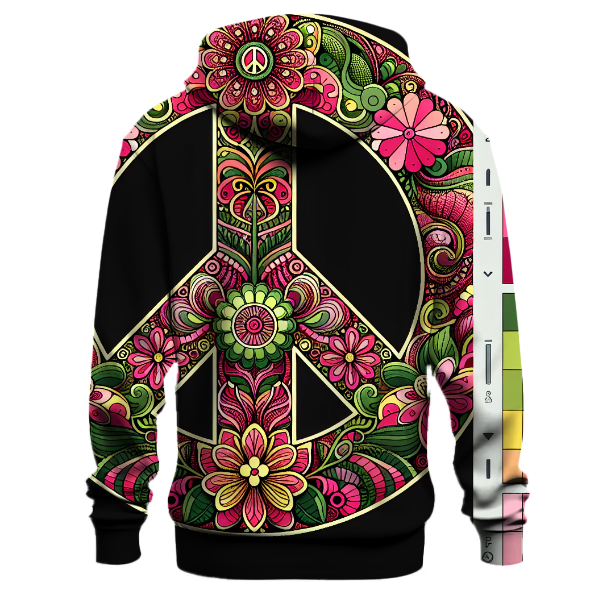 Hippie Spirit Symbol Hoodie