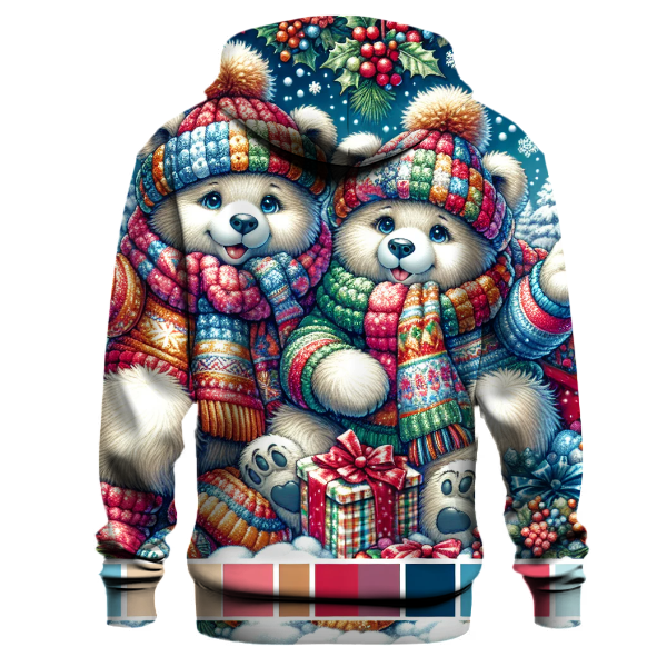 Cuddly Christmas Bears Hoodie