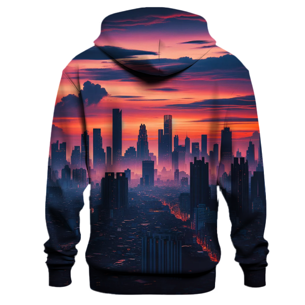 Sleek City Skyline Hoodie