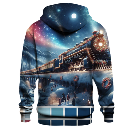 Festive Polar Express Journey Hoodie