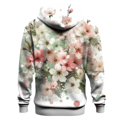 Blossom Breeze Tie-dye Design Hoodie