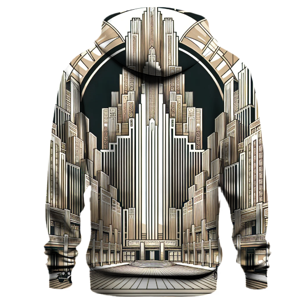 Urban Art Deco Hoodie Pullover Hoodies