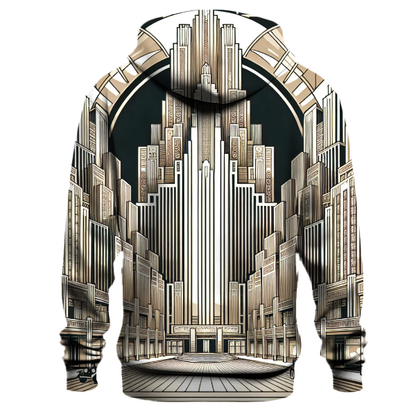 Urban Art Deco Hoodie Pullover Hoodies