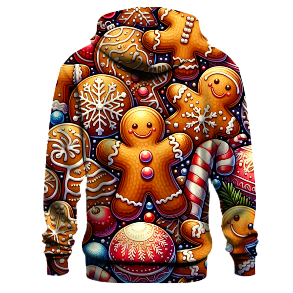 Festive Gingerbread Men Hoodie