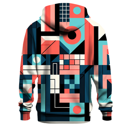 Retro Color Blocks Hoodie