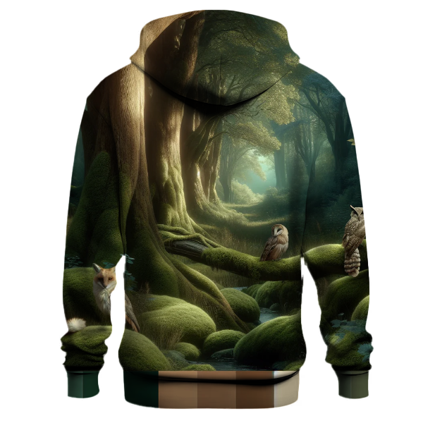 Mysterious Forest Guardians Hoodie