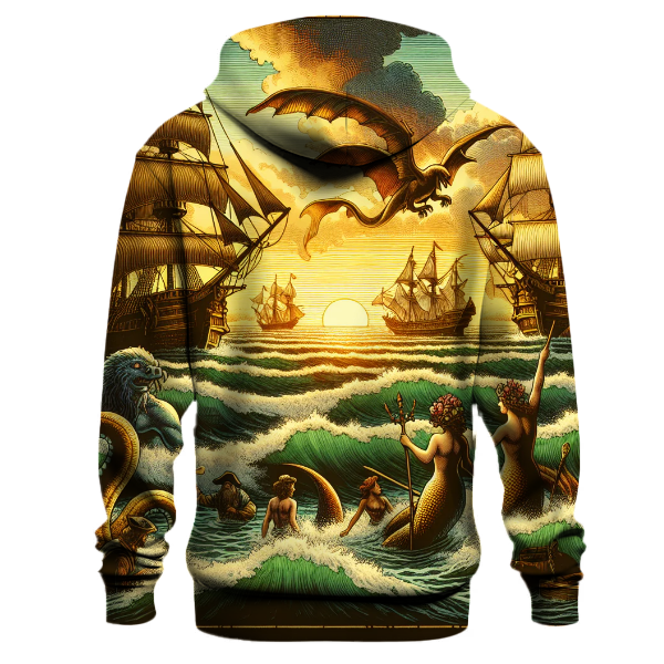 Mythical Seaside Odyssey Hoodie