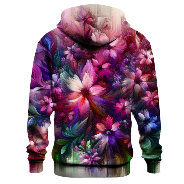 Abstract Flower Power Hoodie