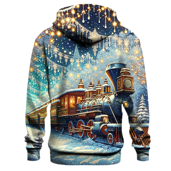 Classic Christmas Train Hoodie