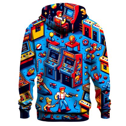 Classic Retro Arcade Hoodie