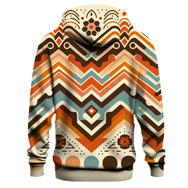 Groovy Chevron Charm Hoodie