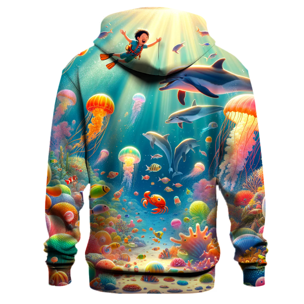 Bubbly Underwater Fantasy Hoodie