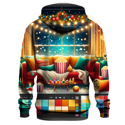 Holiday Movie Marathon Night Hoodie