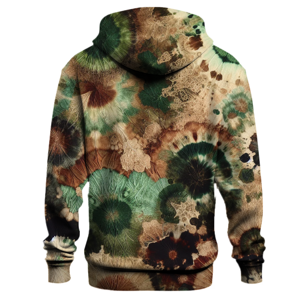 Forest Camouflage Tie-Dye Hoodie