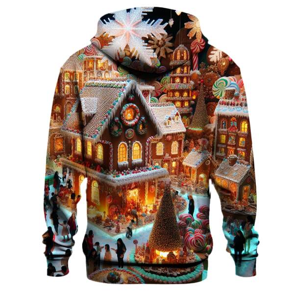 Gingerbread Wonderland Christmas Hoodie