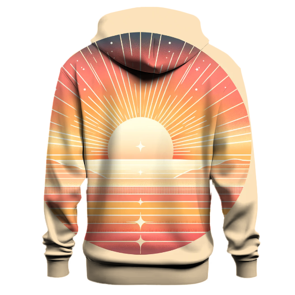 Sunrise Glow Gradient Hoodie