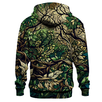 Emerald Forest Tie-Dye Hoodie