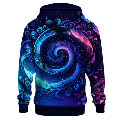 Midnight Galaxy Twist Hoodie