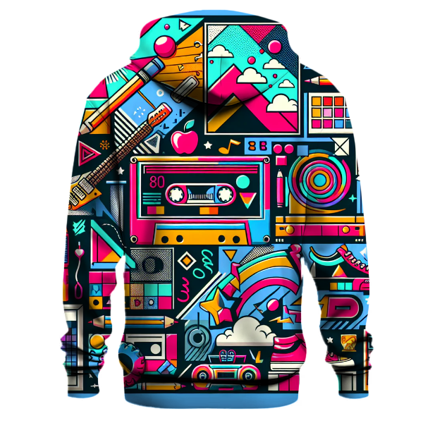 Electro Pop Art Hoodie