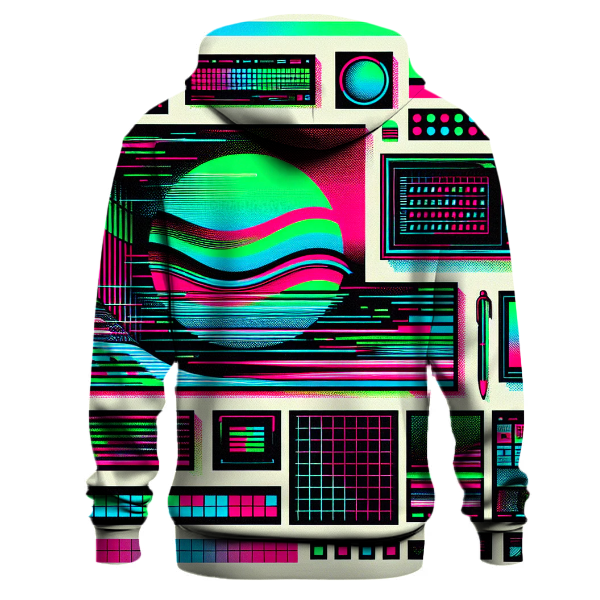 Glitch Wave Hoodie