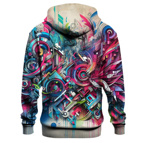 Funky Urban Graffiti Hoodie