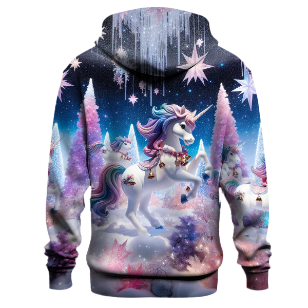 Holiday Spirit Unicorns Hoodie