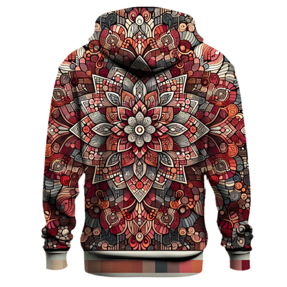 Floral Bloom Mosaic Hoodie