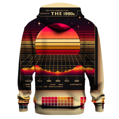 Chromatic Sunset Blast Hoodie