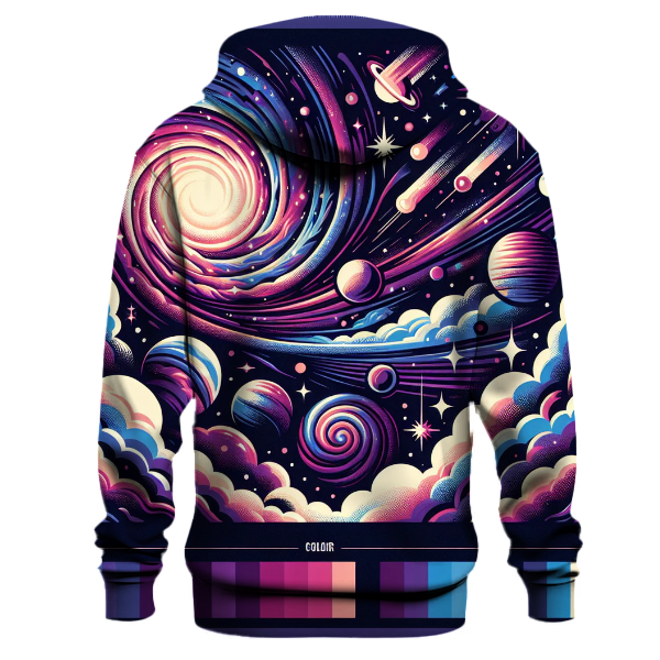 Cosmic Retro Dreams Hoodie