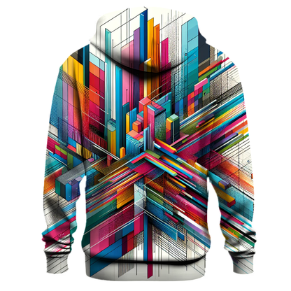 Vibrant Spectrum Burst Hoodie