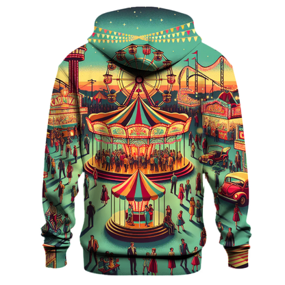 Retro Carnival Fun Hoodie