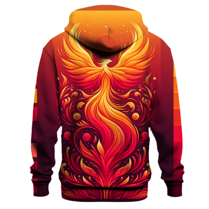 Fiery Phoenix Gradient Hoodie