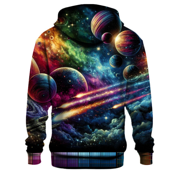 Bold Galactic Adventure Hoodie