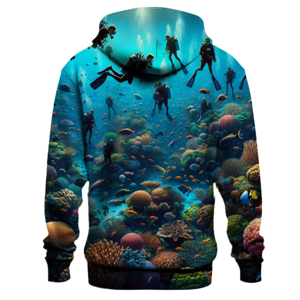 Diving Serenity Hoodie Custom Hoodies