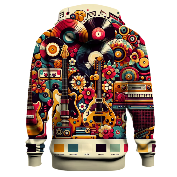 Nostalgic 70s Music Festival Hoodie