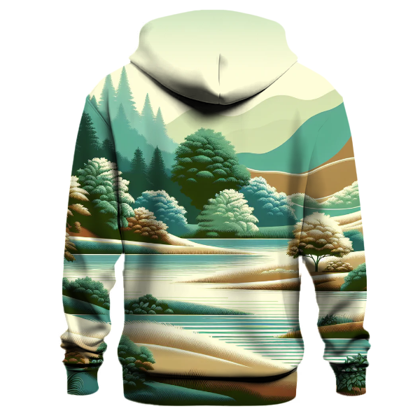 Peaceful Nature Patterns Hoodie