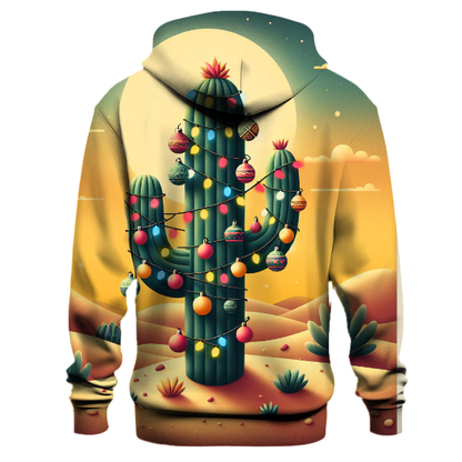 Christmas Cactus Celebration Hoodie