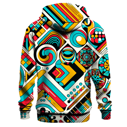 Vibrant Pop Art Hoodie